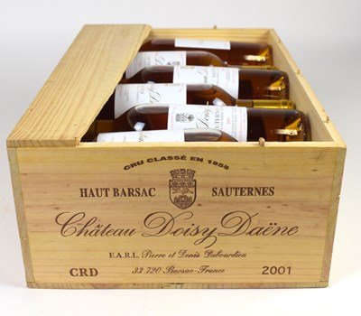 Lot 4146 - DESSERT WINE; twelve bottles Château Doisy...