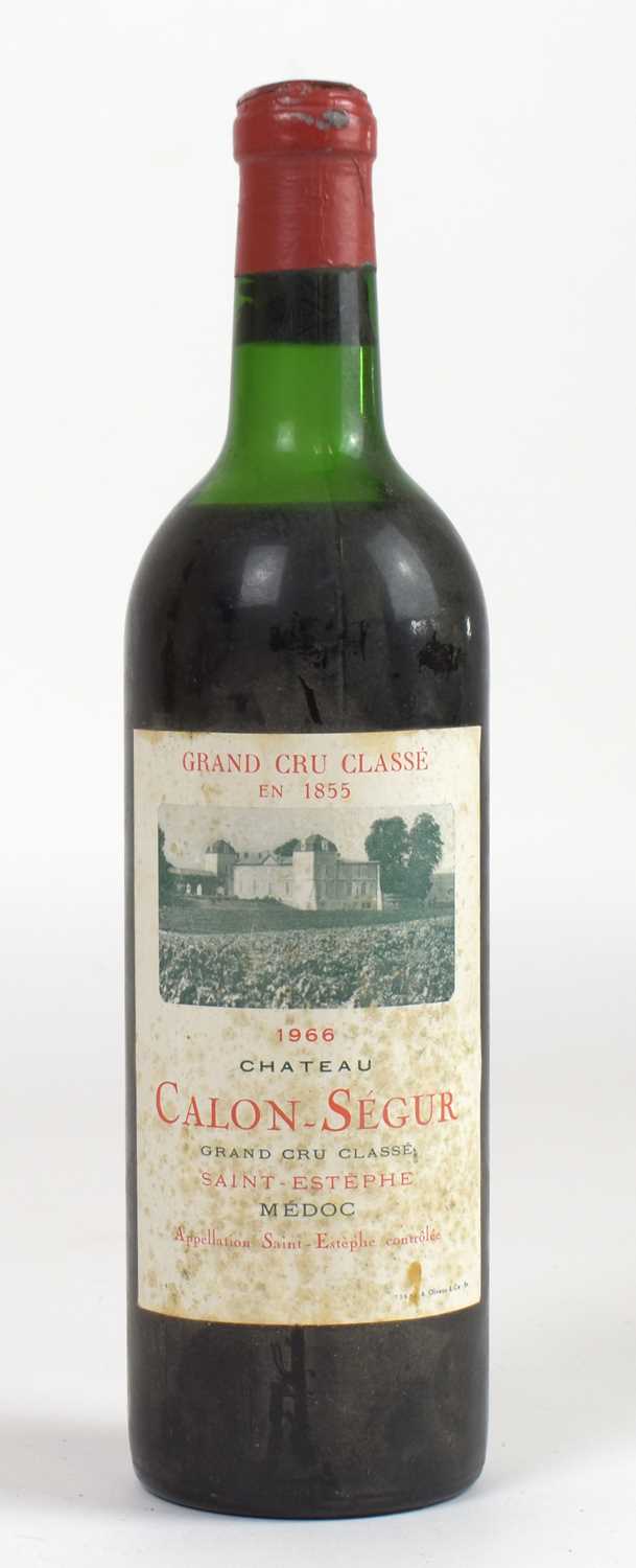 Lot 2826 - RED WINE; a bottle Château Calon-Segur Grand...