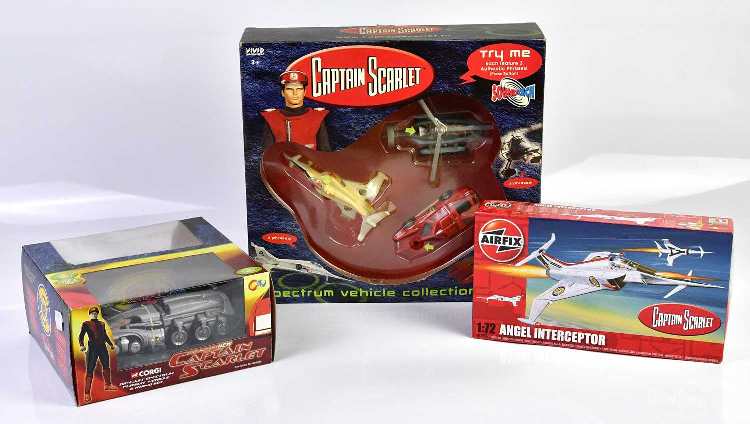 Lot 4654 - CAPTAIN SCARLET; a Spectrum vehicle collection,...