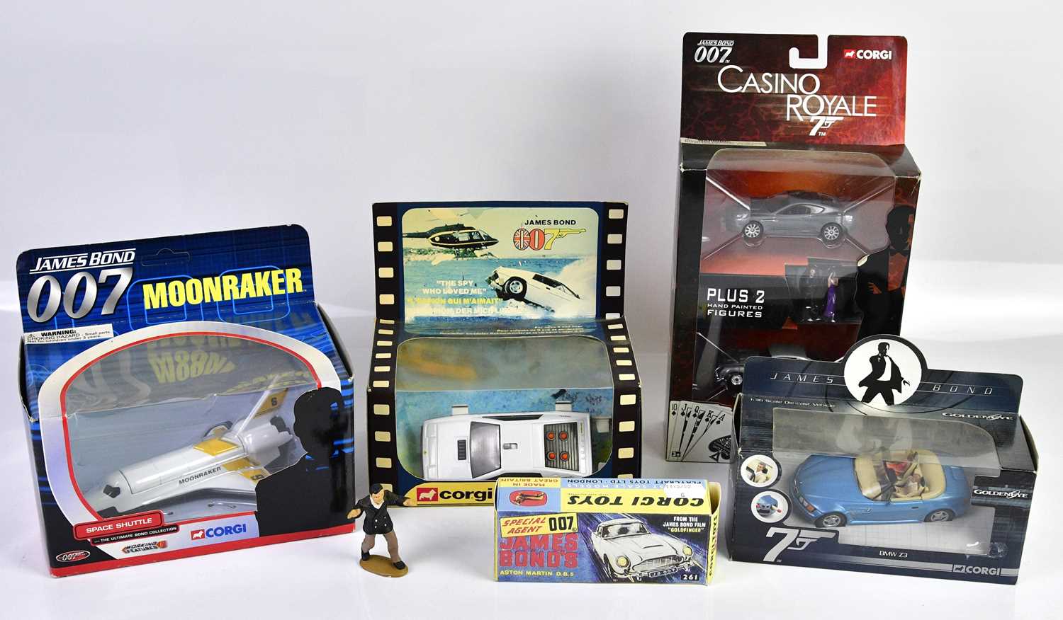 Lot 4694 - A small group of 007, James Bond diecast...