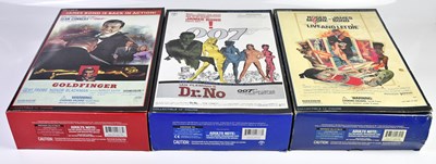 Lot 4487 - SIDESHOW; three boxed 40th Anniversary 007...