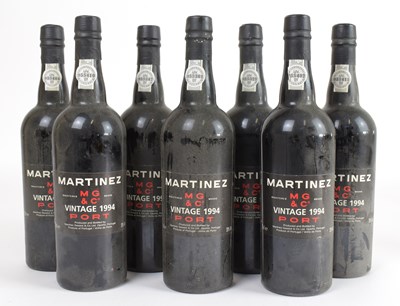 Lot 4052 - PORT; seven bottles Martinez Vintage Port,...