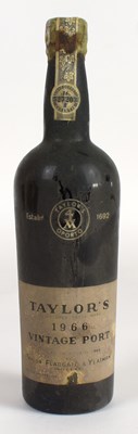 Lot 4053 - PORT; a single bottle of Taylor's Vintage Port,...