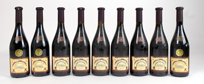 Lot 4195 - RED WINE; nine bottles Couly-Dutheil Clos de L'...