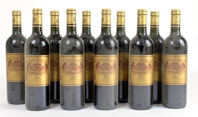 Lot 4168 - RED WINE; ten bottles Château Batailley Grand...