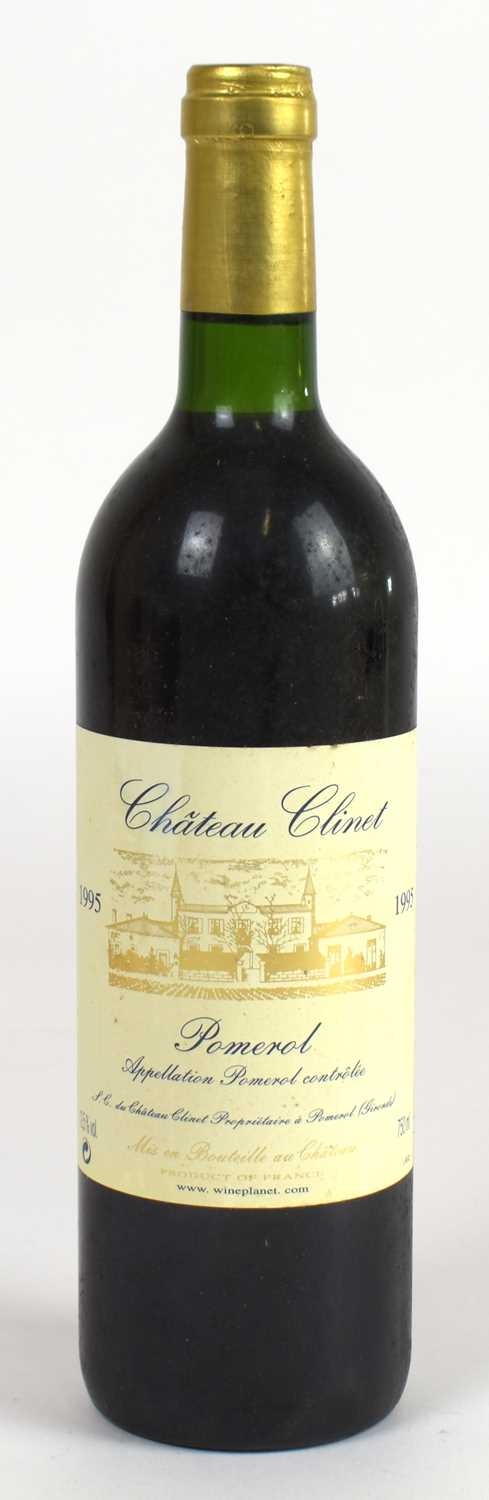 Lot 4289 - RED WINE; a single bottle of Château Clinet...