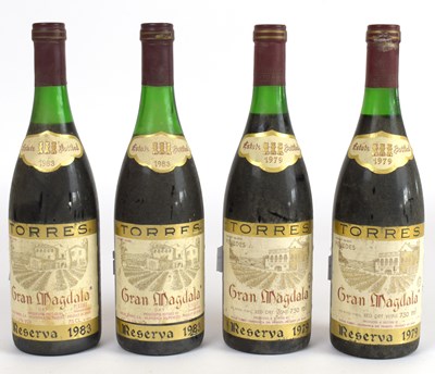 Lot 4270 - RED WINE; four bottles of mixed red wine...