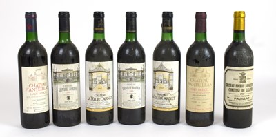 Lot 4058 - RED WINE; seven bottles of mixed red wine...