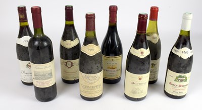 Lot 4206 - RED WINE: eight bottles mixed red wine,...