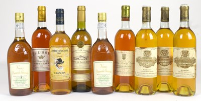 Lot 4197 - MIXED WINE; nine bottles, including two...