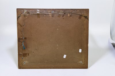 Lot 1046 - ERNEST BRIGGS; watercolour, Italian rural...