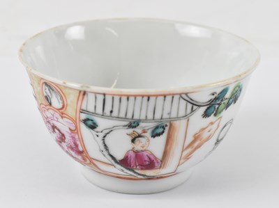 Lot 608 - An 18th century Chinese Export Famille Rose...