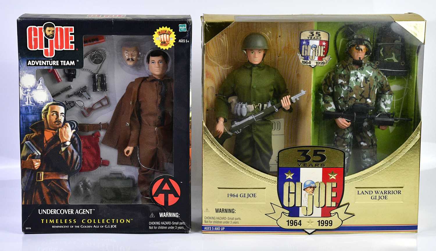 Lot 4478 - G.I. JOE; a 35th Anniversary two figure...