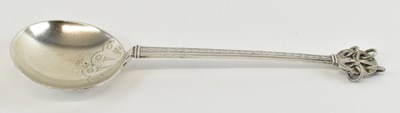 Lot 816 - An 830 grade Norwegian serving spoon, with...