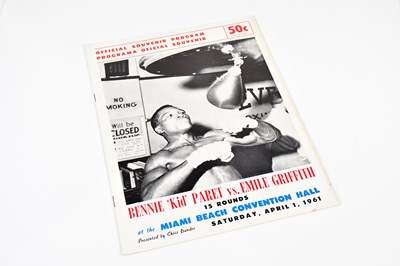 Lot 2359 - A Bennie 'Kid' Paret vs Emile Griffith...