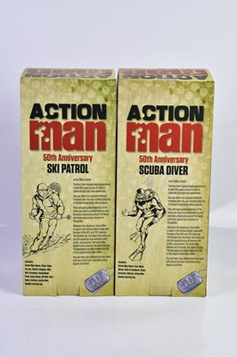 Lot 4556 - ACTION MAN; 50th Anniversary figures,...