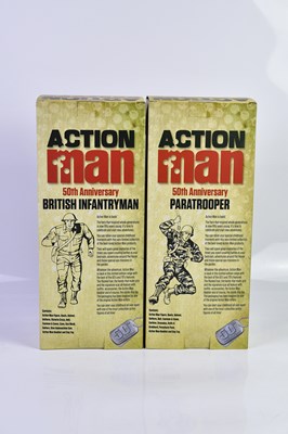 Lot 4556 - ACTION MAN; 50th Anniversary figures,...