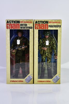 Lot 4556 - ACTION MAN; 50th Anniversary figures,...