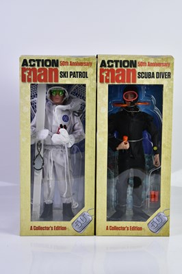 Lot 4556 - ACTION MAN; 50th Anniversary figures,...