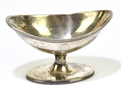 Lot 2474 - A George IV hallmarked silver pedestal dish,...