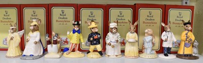 Lot 480 - ROYAL DOULTON; a group of ten boxed Bunnykins...