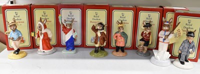 Lot 493 - ROYAL DOULTON; a group of eight boxed...