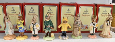 Lot 494 - ROYAL DOULTON; a group of eight boxed...