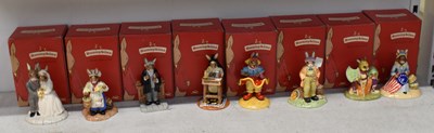 Lot 497 - ROYAL DOULTON; a group of eight boxed...