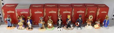 Lot 500 - ROYAL DOULTON; a group of eleven boxed...