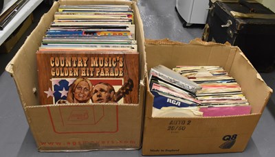 Lot 430 - A quantity of assorted records, LPs and 45s,...