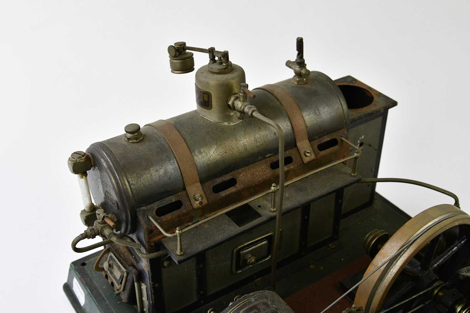 Lot 4409 - DYNAMO; a scratch built engine on metal