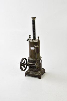 Lot 4397 - BING; two steam engines with chimneys, height...