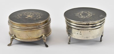 Lot 746 - LEVI & SALAMAN; an Edward VII hallmarked...