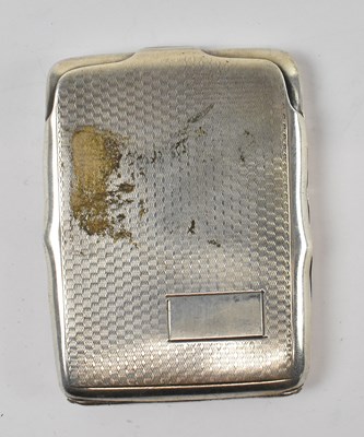 Lot 860 - D BROS; a George V hallmarked silver vesta...