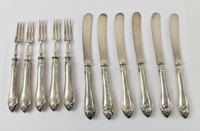 Lot 840 - JAMES DIXON & SONS LTD; a set of five Edward...