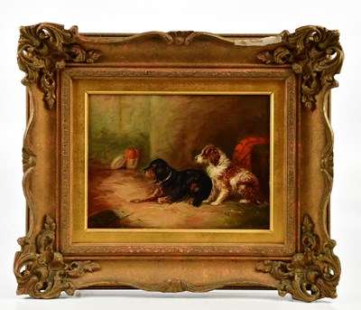 Lot 767 - ENGLISH SCHOOL; 19th century oil on oak panel,...