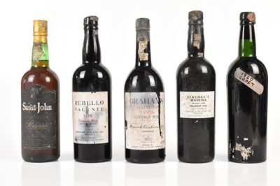 Lot 4119 - PORT; mixed bottles, including Rebello Valente...