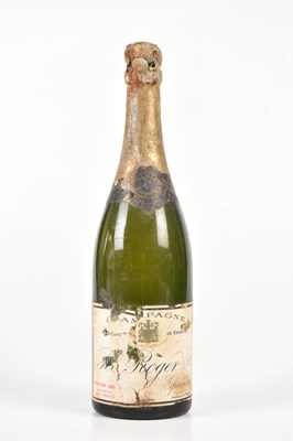 Lot 4319 - CHAMPAGNE; three bottles, including single...