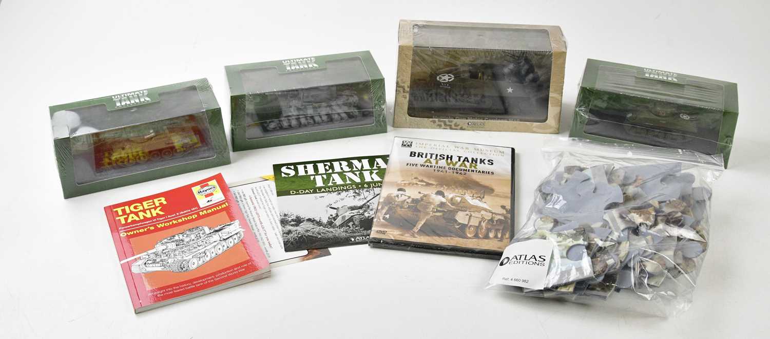 Lot 432 - ATLAS COLLECTIONS; four boxes ultimate tank