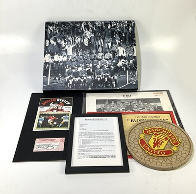 Lot 2342 - MANCHESTER UNITED; a small collection of...