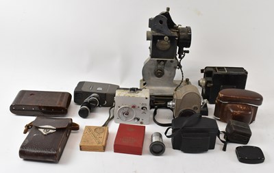 Lot 359 - A quantity of cameras and photographic...