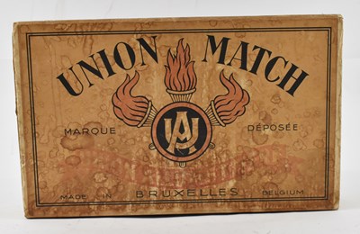 Lot 347 - UNION MATCH; a giant box of matches, made in...