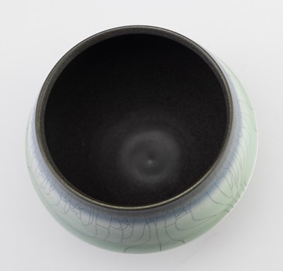 Lot 125 - DAVID JAMES WHITE (1934-2011); a porcelain...