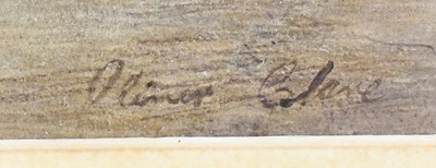 Lot 468 - OLIVER CLARE (1853-1927); watercolour, still...