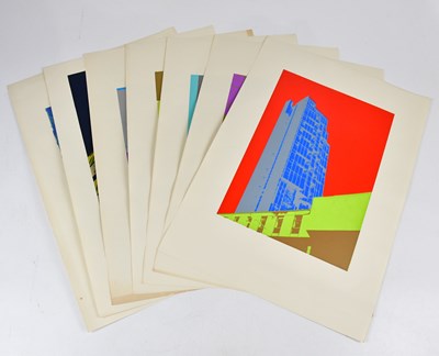 Lot 2598 - DONALD SMITH; a group of seven screen prints,...