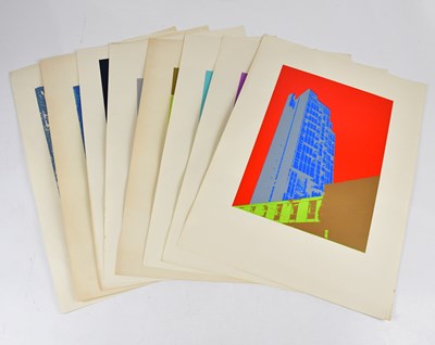 Lot 2590 - DONALD SMITH; a group of eight screen prints,...