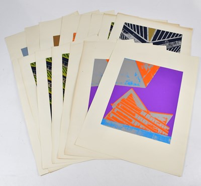 Lot 2599 - DONALD SMITH; a group of sixteen screen prints,...