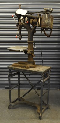 Lot 141 - DENBIGH; a vintage cast iron drilling machine...