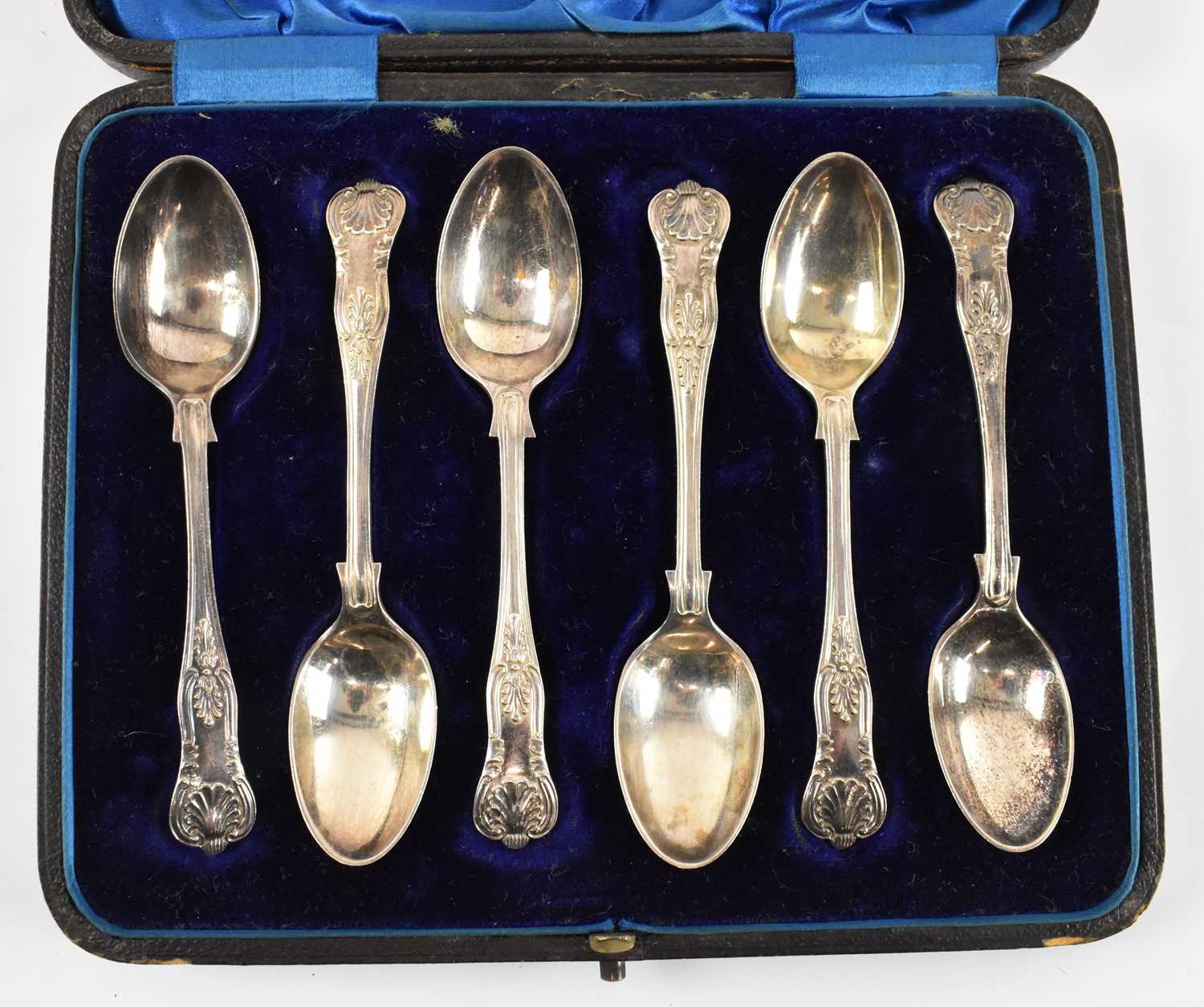 Lot 776 - JAMES DEAKIN & SONS; a cased set of six...