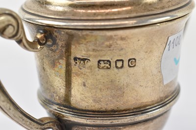 Lot 758 - BIRCH & GAYDON; a George VI hallmarked silver...